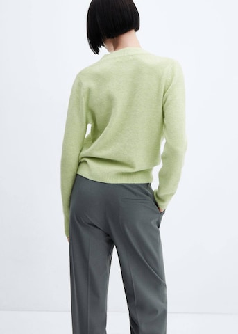 MANGO Sweter 'Agur' w kolorze zielony