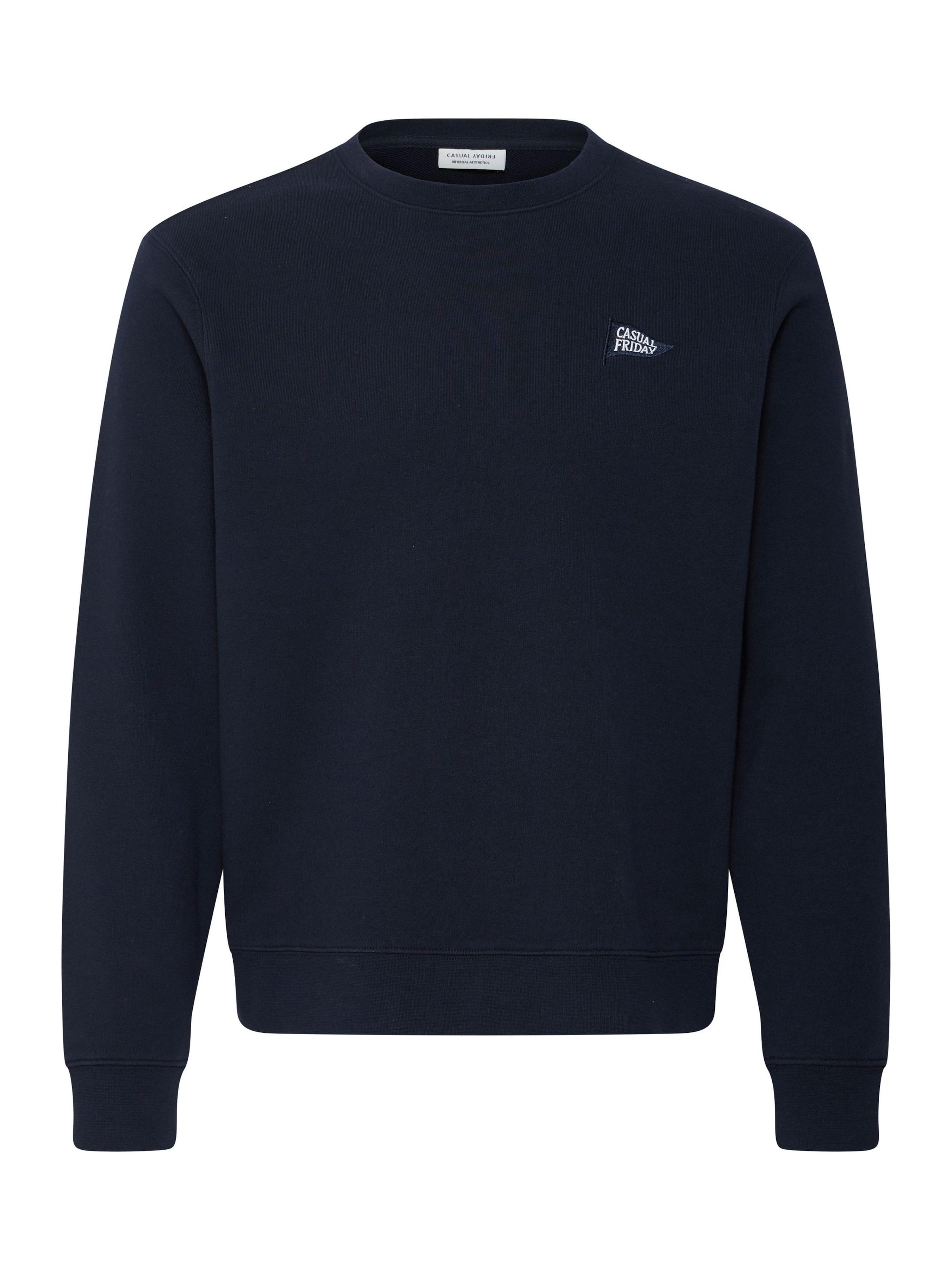 Casual Friday - Pullover ' CFSkovlund ' em azul: frente