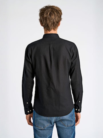 Lindbergh Regular fit Overhemd in Zwart