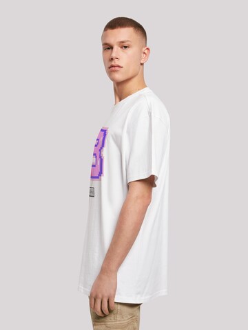 F4NT4STIC Shirt 'Pixel 23' in White