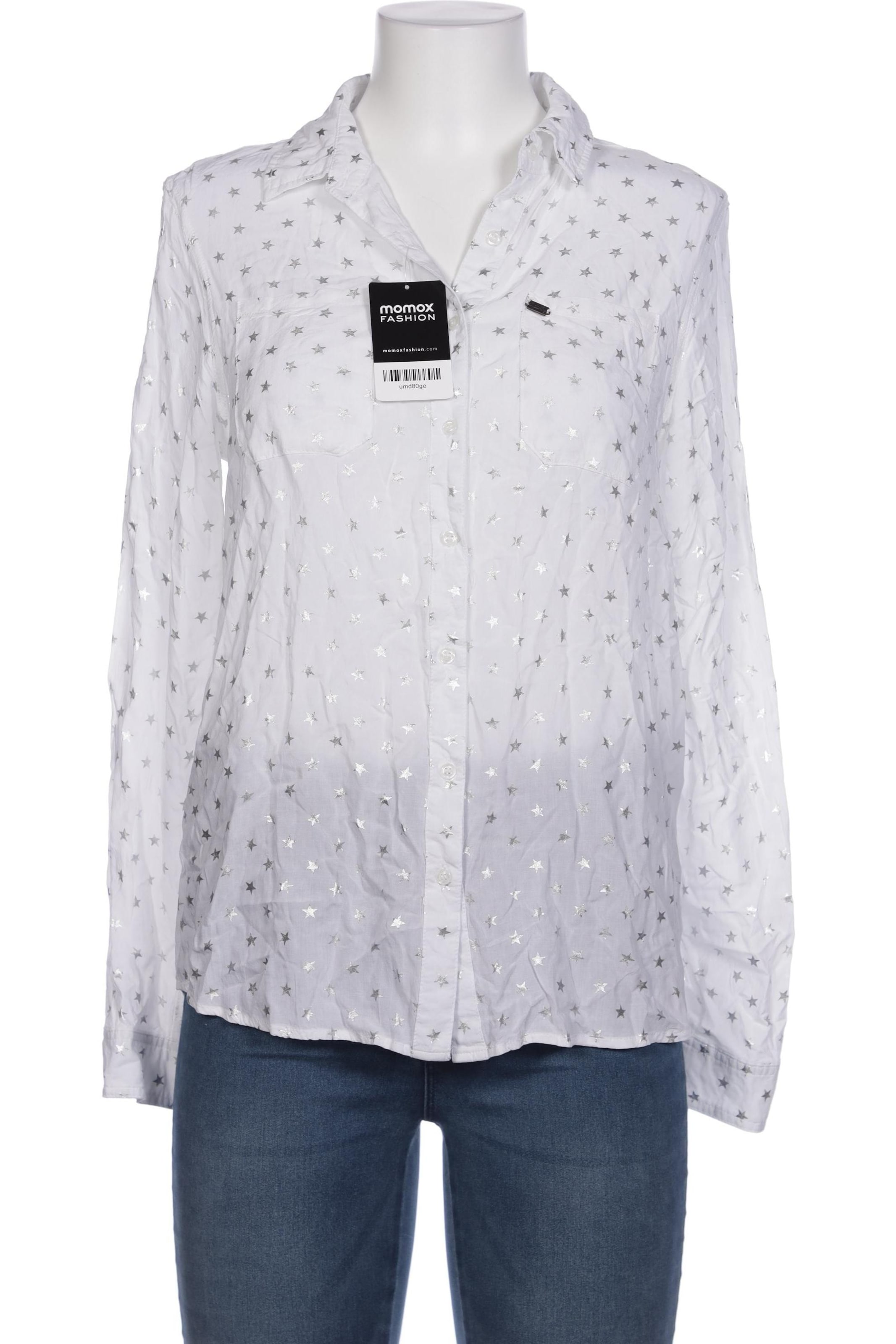 Superdry & Co Bluse L in Weiß: Vorderseite