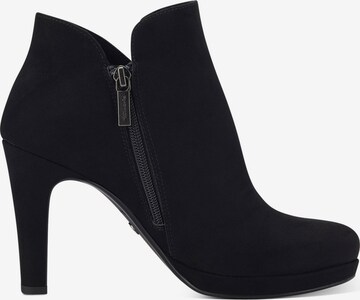 TAMARIS Ankle boots σε μαύρο