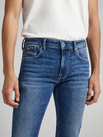 Skinny Jeans 'Finsbury' di Pepe Jeans in blu
