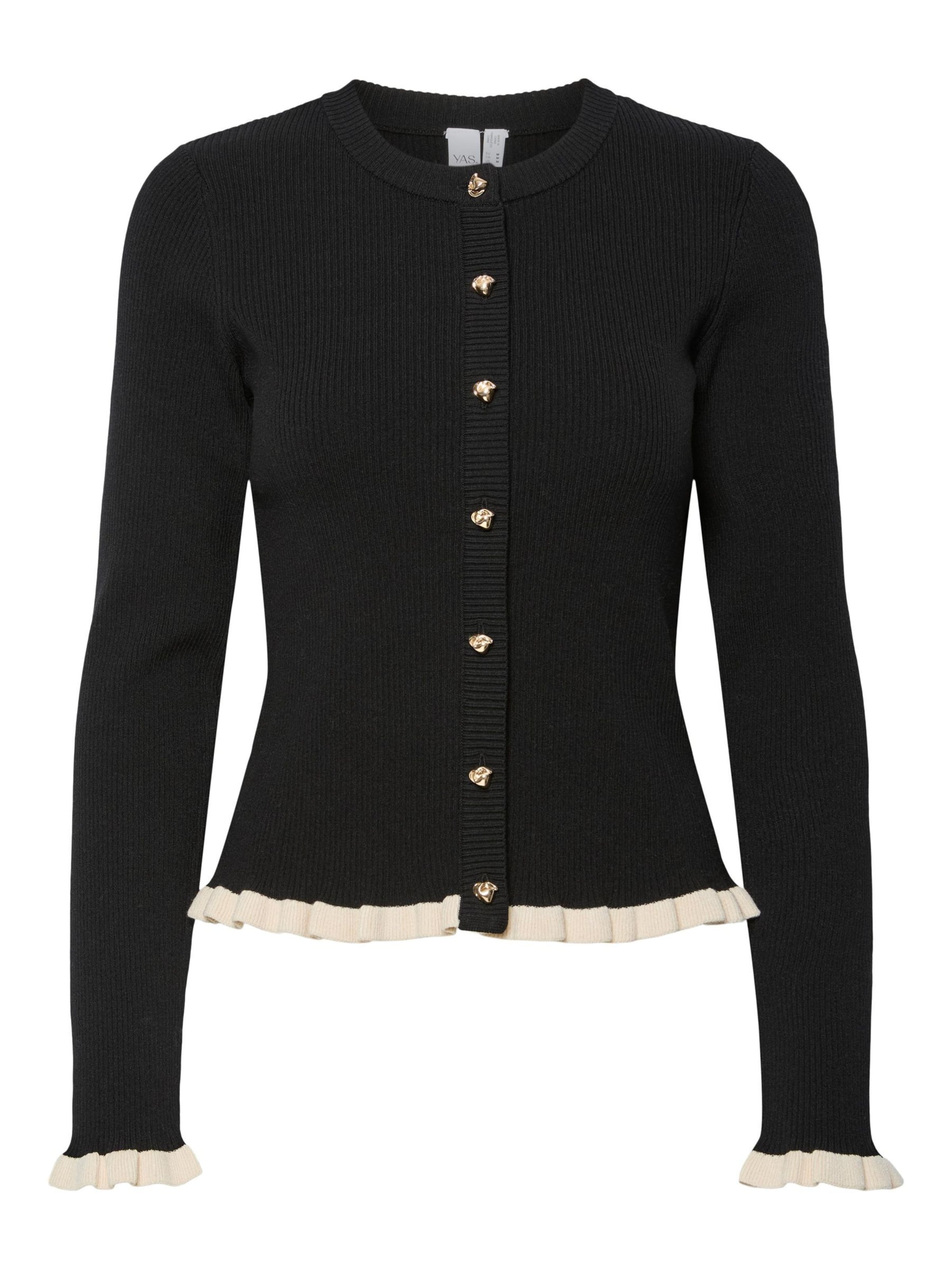 Pullover di YAS in nero: frontale