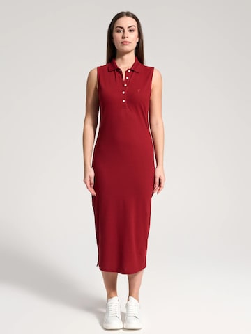 NOWIHT Jurk 'Genevieve' in Rood