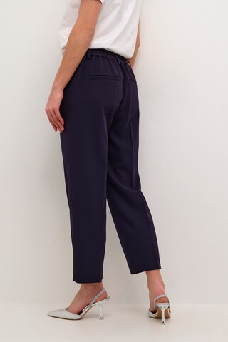 Regular Pantalon à plis 'KA Sakura' Kaffe en bleu