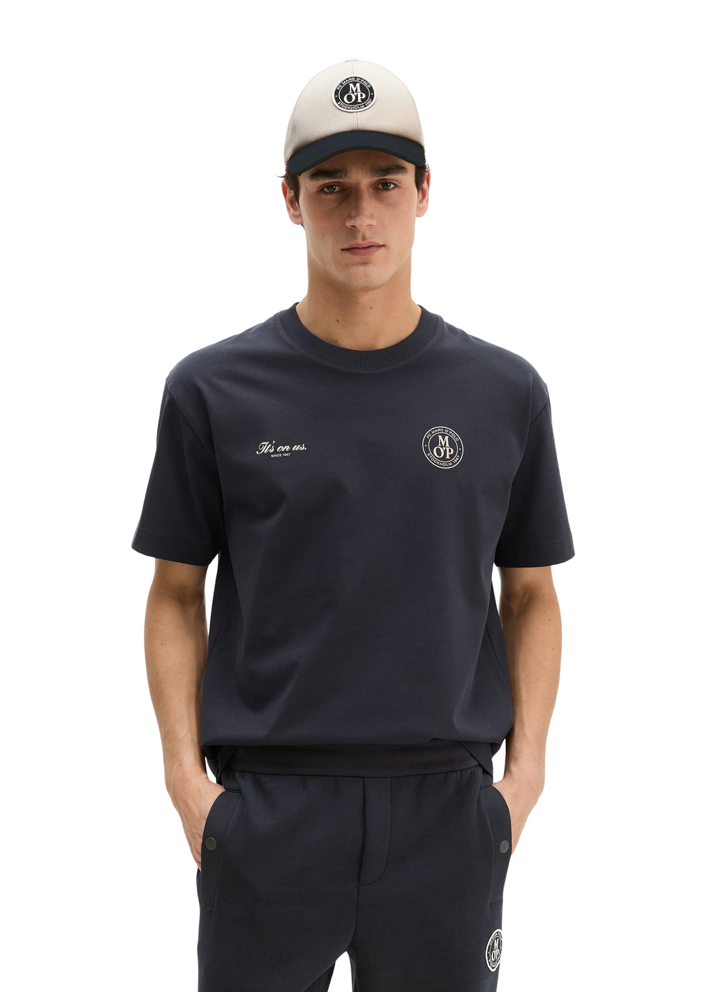 Marc O'Polo Shirt in Blau: Vorderseite