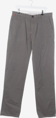 BOSS Black Pants in 36 in Silver: front