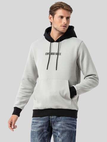 Sweat-shirt CIPO & BAXX en gris