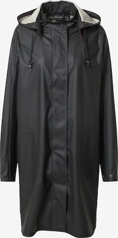 ILSE JACOBSEN Raincoat in Black: front