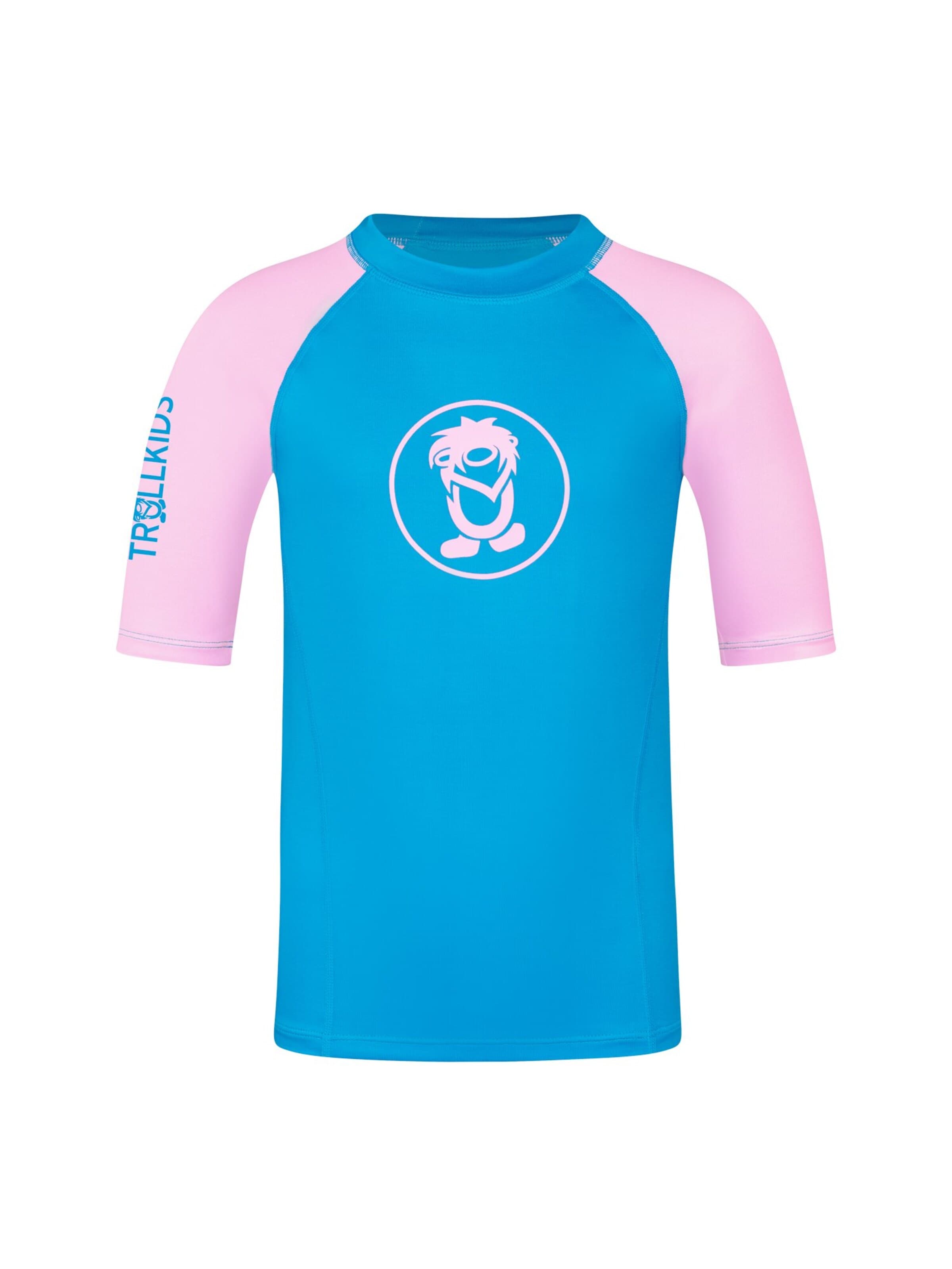 TROLLKIDS Athletic Swimwear in Blue: front