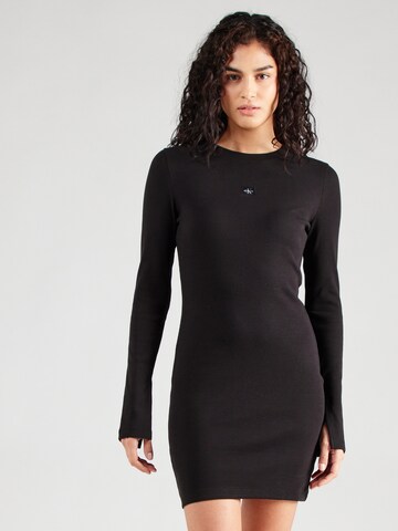 Robe Calvin Klein Jeans en noir : devant