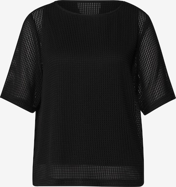 STREET ONE T-shirt i svart: framsida