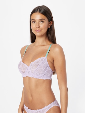 Invisible Soutien-gorge 'ANAIS' Dora Larsen en violet : devant