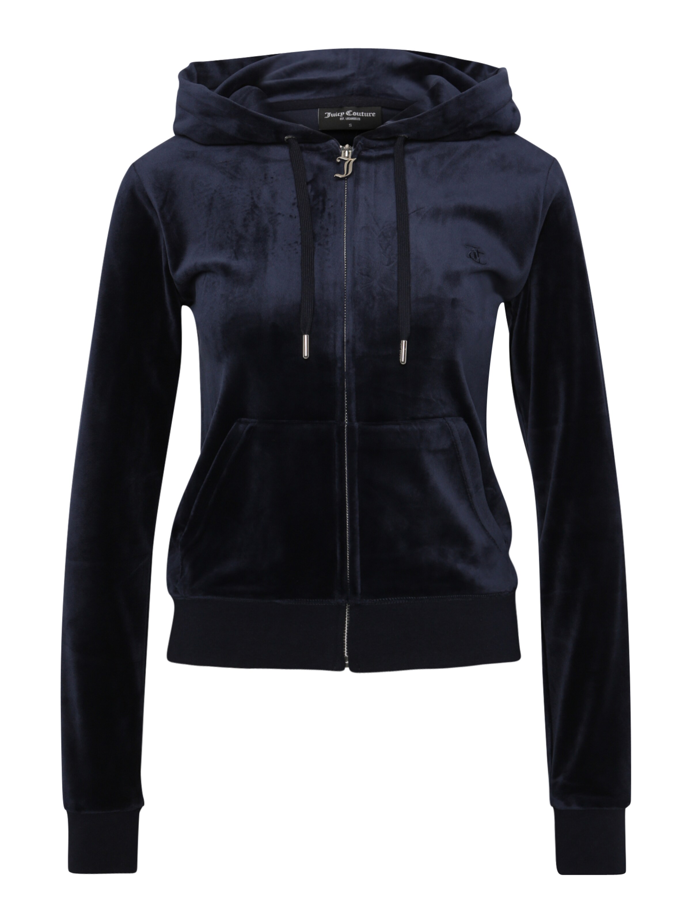 Juicy Couture Tall Кофта на молнии 'ROBERTSON' в Синий: спереди