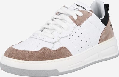 WOMSH Sneaker 'HYPER' in hellbraun / schwarz / weiß, Produktansicht