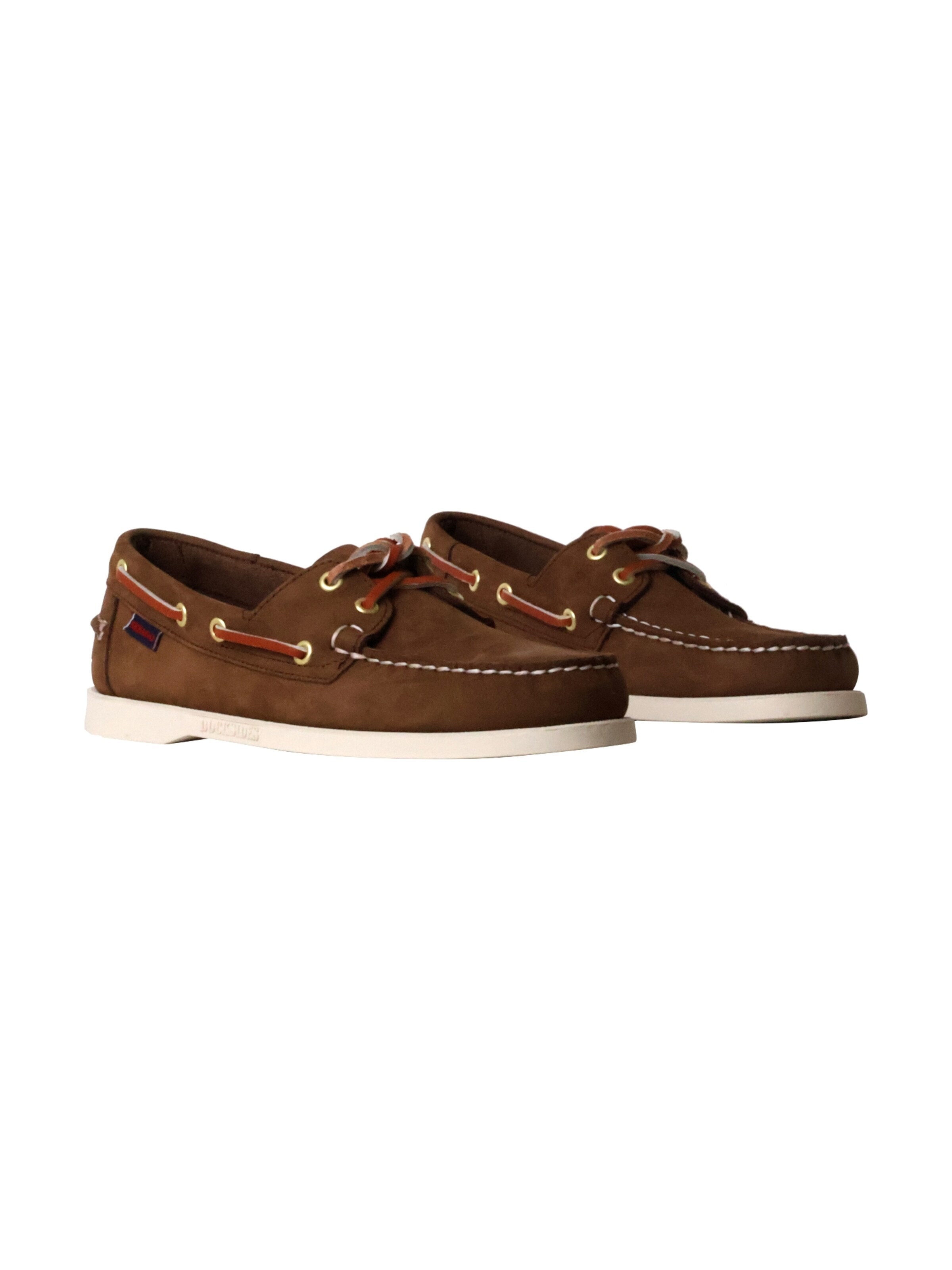 SEBAGO Slip-ons 'Mokassin aus Portland-Nubukleder' in Brown