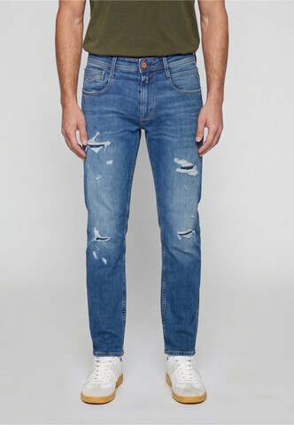 Regular Jean ' ' REPLAY en bleu : devant