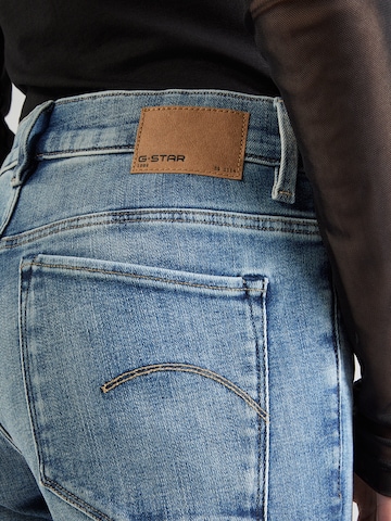 G-STAR - Skinny Calças de ganga '3301' em azul