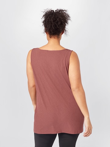 Active by Zizzi Sports Top 'Nadia' in Brown