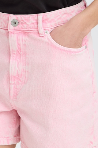 ICHI Regular Jeans in Pink