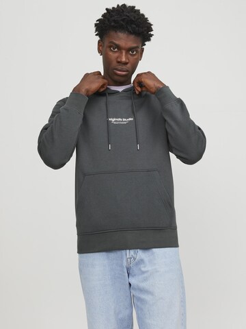 JACK & JONES Sweatshirt 'JORVesterbro' in Grijs: voorkant