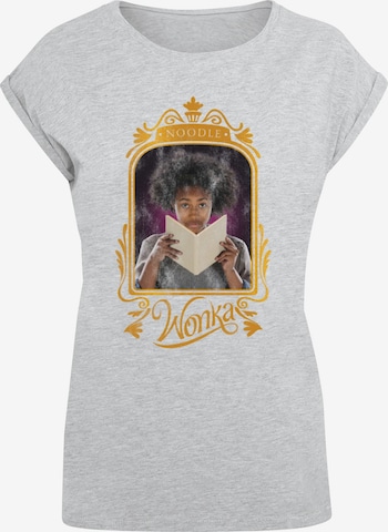 T-shirt 'Wonka - Noodle Frame' ABSOLUTE CULT en gris : devant