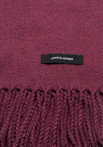 JACK & JONES Κασκόλ 'Solid' σε κόκκινο