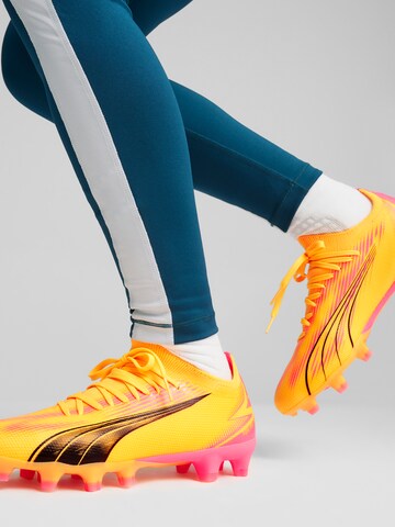 PUMA Футболни обувки 'Ultra Match' в жълто