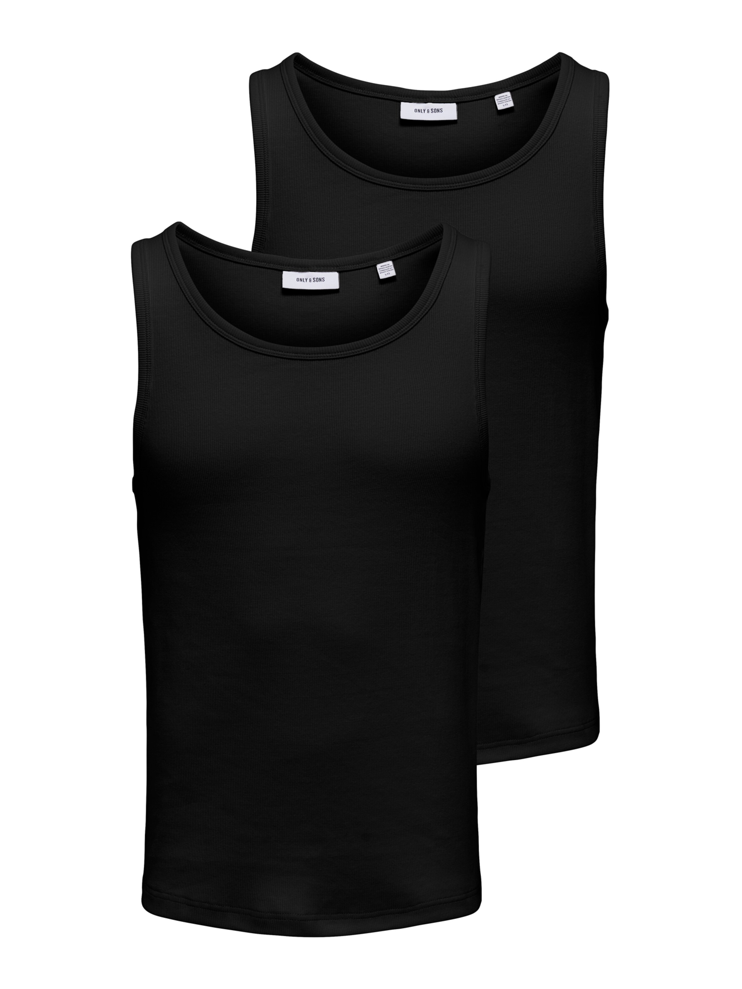 Only & Sons Μπλουζάκι 'ONSTANNER' σε μαύρο, Άποψη προϊόντος