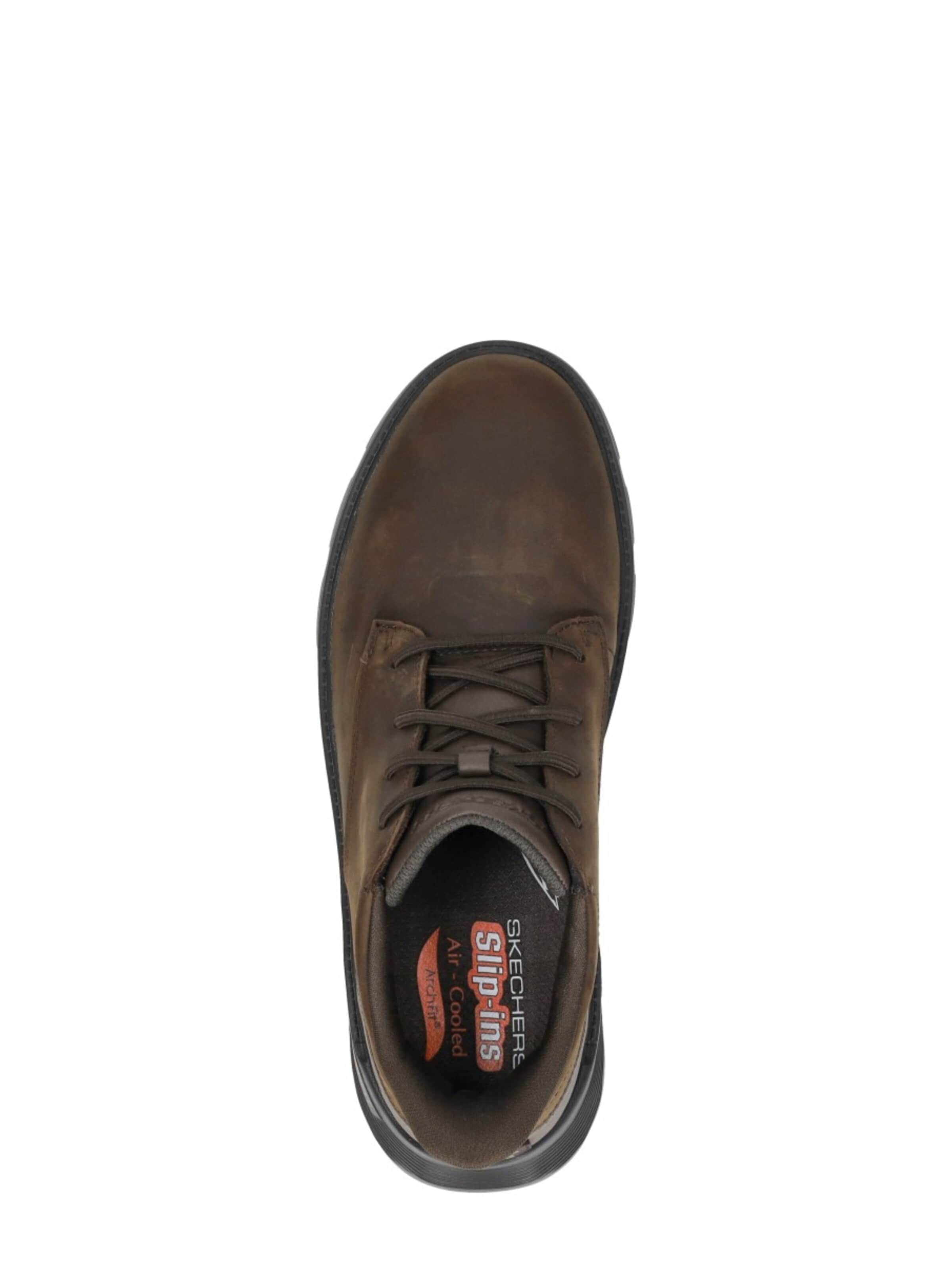Bottes à lacets 'Arch Fit Garza' SKECHERS en marron
