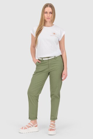 alife & kickin Regular Pants 'Hiroko' in Green