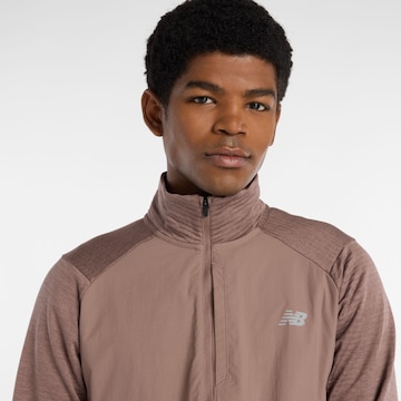 new balance Functioneel shirt 'Athletics' in Grijs