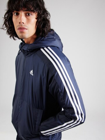 ADIDAS SPORTSWEAR Sportjacke 'ESS' in Blau