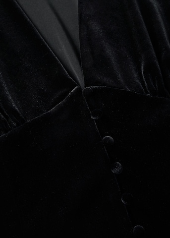 MANGO Obleka 'Vania' | črna barva