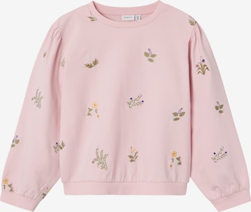 NAME IT Sweatshirt 'HABINNA' in Pink: predná strana