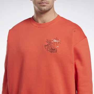 Reebok Sweatshirt 'Looney Tunes' in Rot