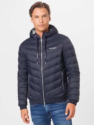 ARMANI EXCHANGE Winterjas in Blauw: voorkant