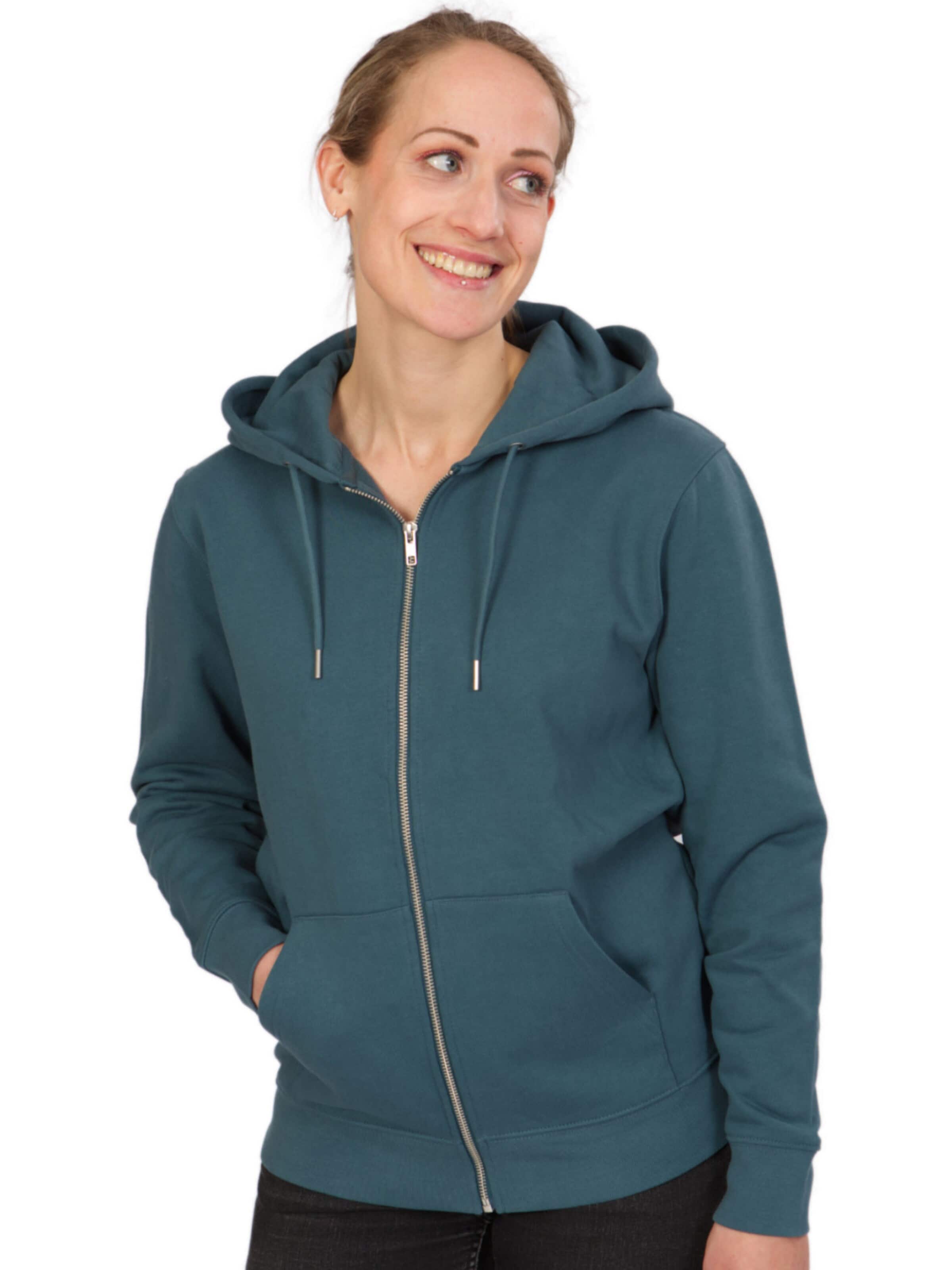 Pull-over 'Organic Fairwear' Life-Tree en bleu