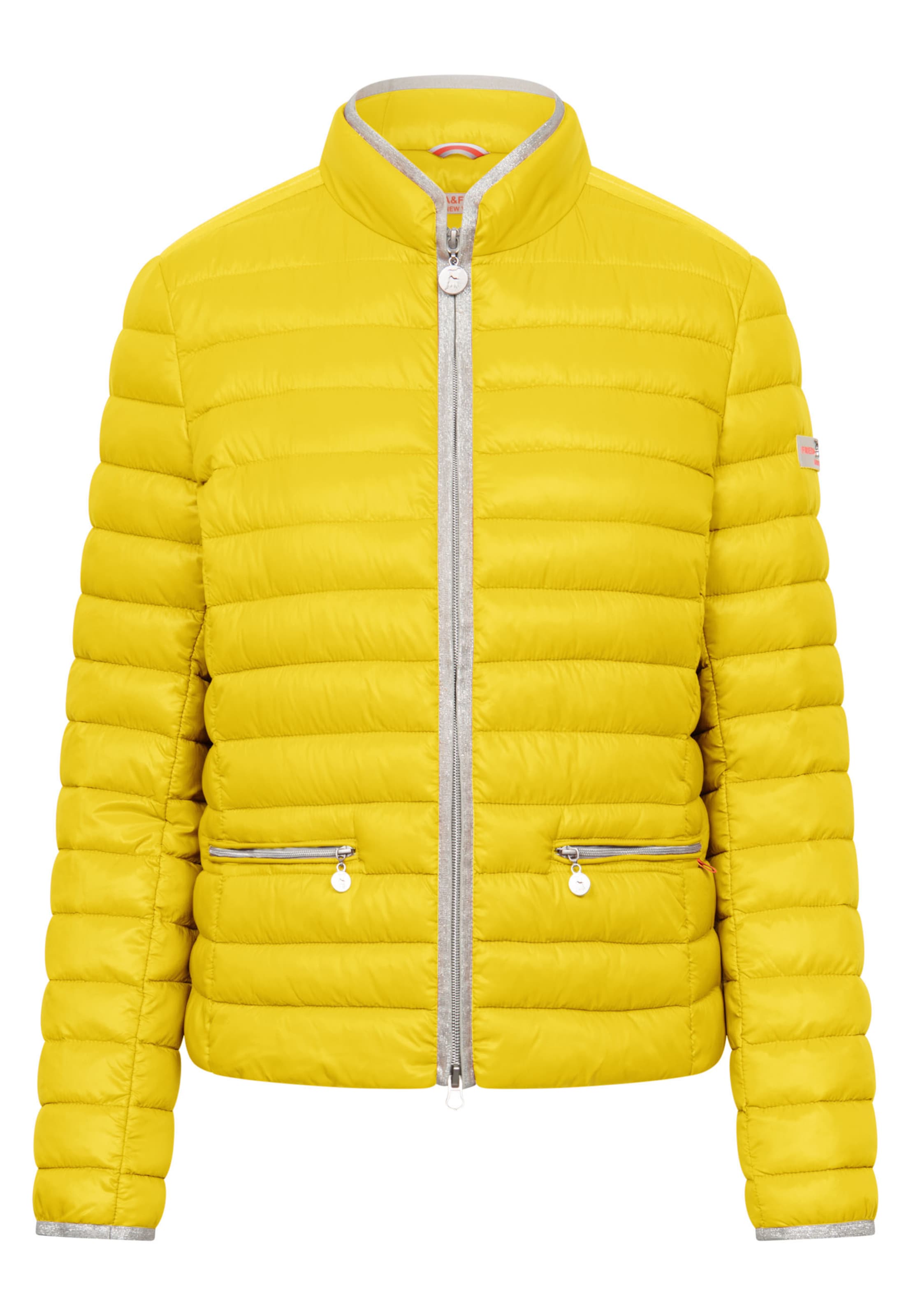 Frieda & Freddies NY Between-Season Jacket 'Sister Judy' in Yellow: front