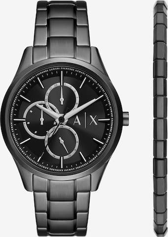 ARMANI EXCHANGE Schmuckset in Grau: predná strana