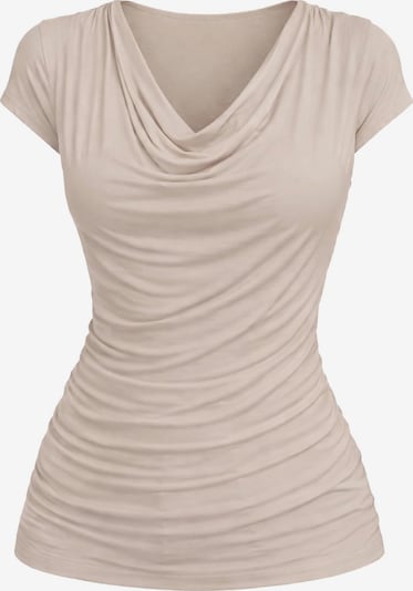 REGINA FASHION Blūze 'Wave Blouse' pieejams S/Klasisks piegriezums, krāsa - bēšs, Preces skats