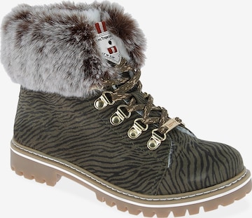 Les Tropéziennes Ankle Boots in Grün: Vorderseite