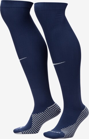 NIKE Soccer Socks in Blue: front