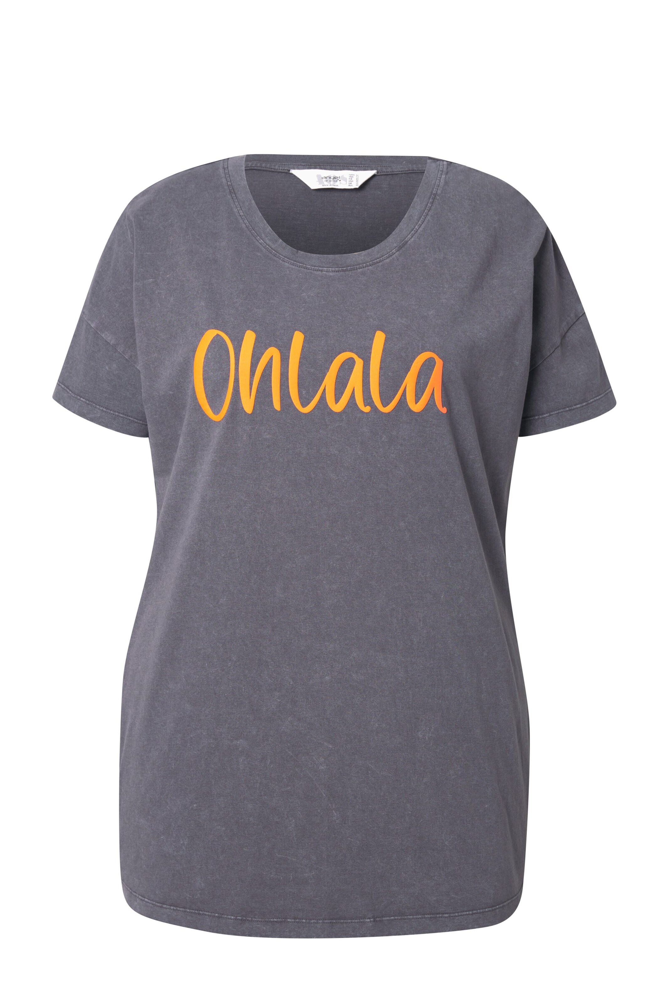 Angel of Style T-Shirt in Grau: Vorderseite