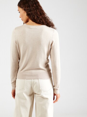 ONLY Sweater 'ONLVENICE LIFE' in Grey