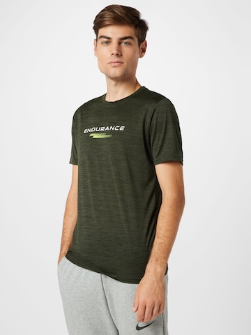 T-Shirt fonctionnel 'Portofino' ENDURANCE en vert : devant