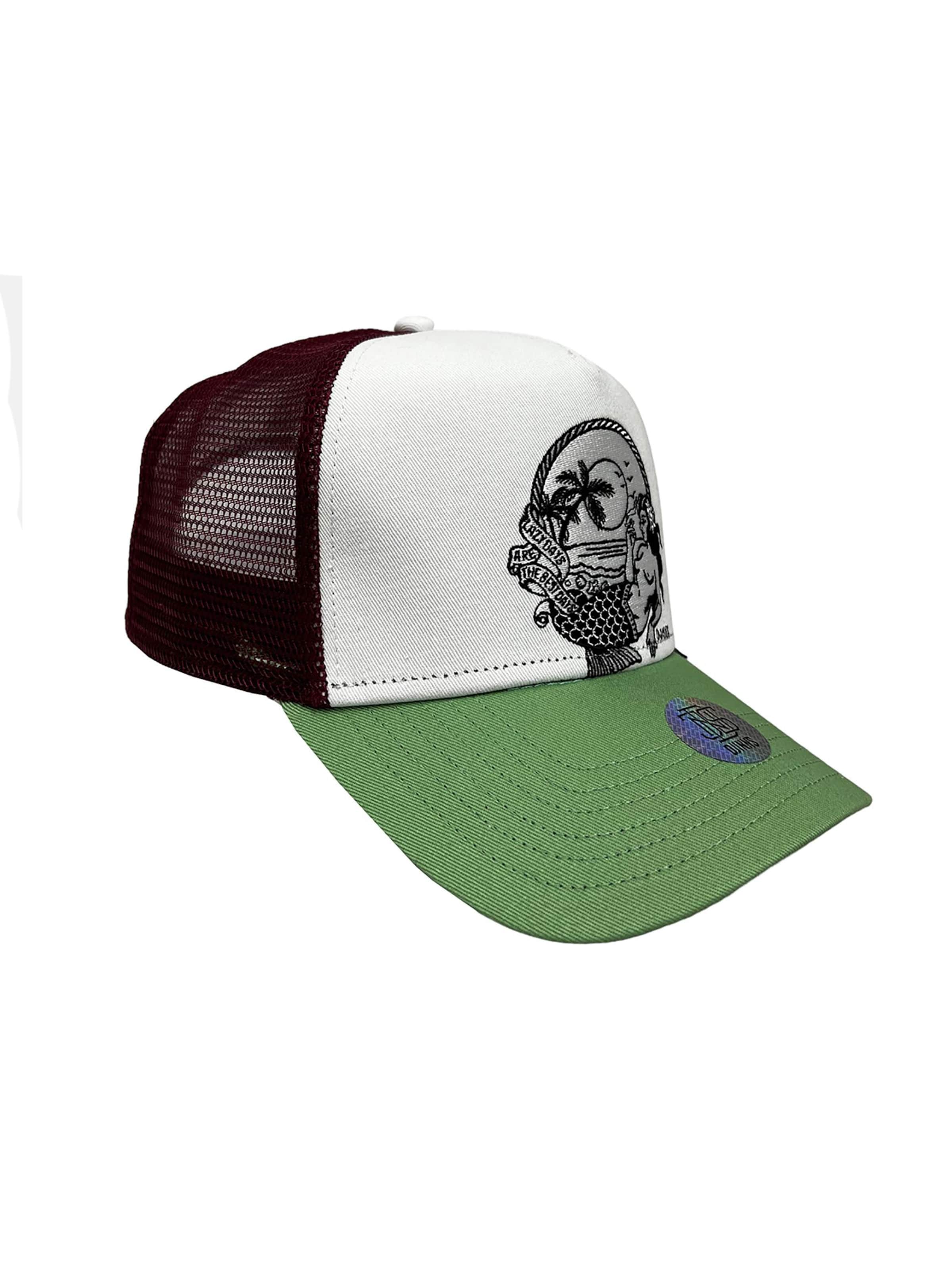 Casquette 'Lazy Mermaid' DJINNS en mélange de couleurs