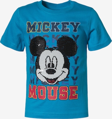 Disney Mickey Mouse & friends Shirt in Blue: front