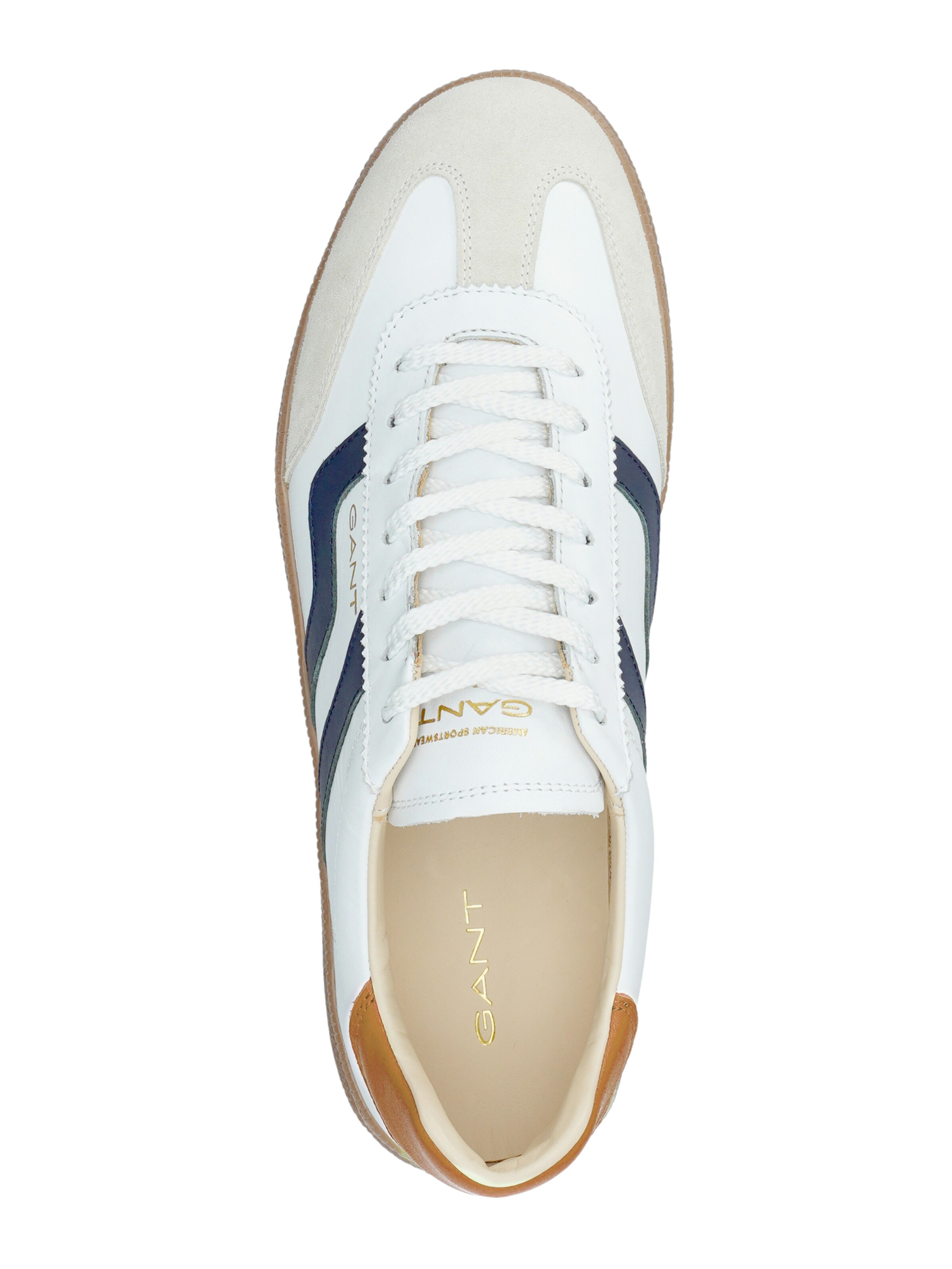 Baskets basses 'Cuzmo' GANT en blanc